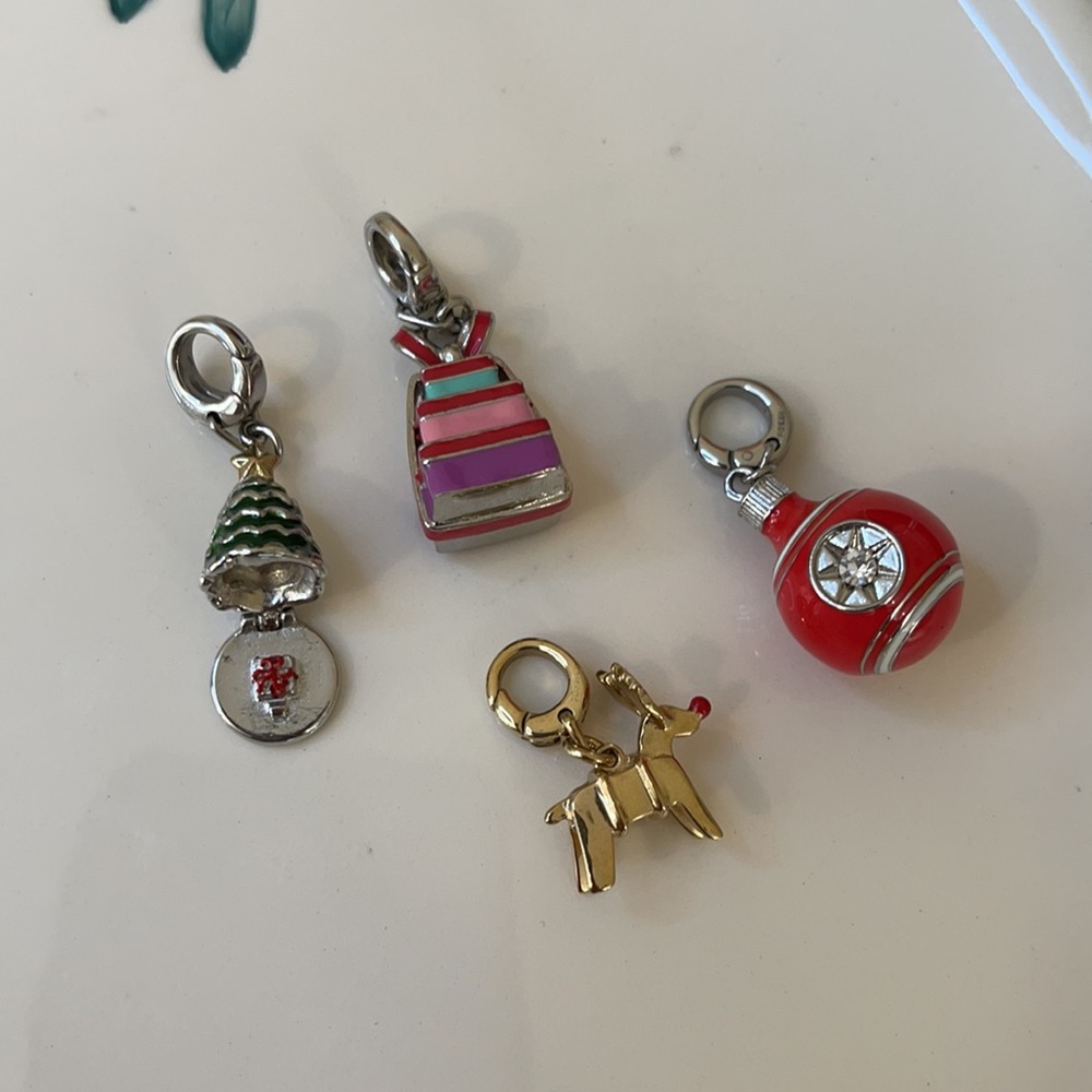 Fossil Christmas Pendants